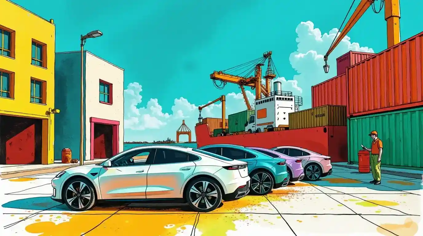importation voiture electrique asie